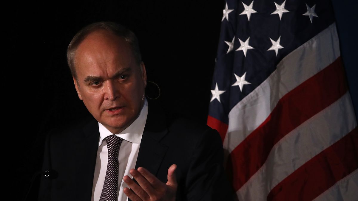 Ambasador Rosji w USA Anatolij Antonow 