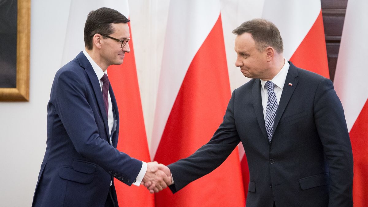 Mateusz Morawiecki, Andrzej Duda 
