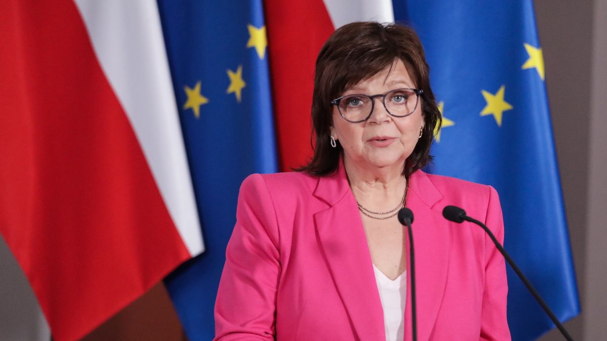 Izabela Leszczyna
Warszawa, 06.06.2025. Minister zdrowia Izabela Leszczyna na konferencji prasowej dot. pakietu farmaceutycznego, 6 bm. w siedzibie resortu w Warszawie. (mr) PAP/Tomasz Gzell
Tomasz Gzell
konferencja, minister, mz, pakiet farmaceutyczny, prasowa, zdrowia, zdrowie, briefing prasowy, konferencja prasowa, ochrona zdrowia, polityk polityka, s�u�ba zdrowia