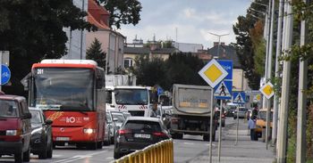 Malbork: Trwa przebudowa skrzyżowania na drodze wojewódzkiej 515