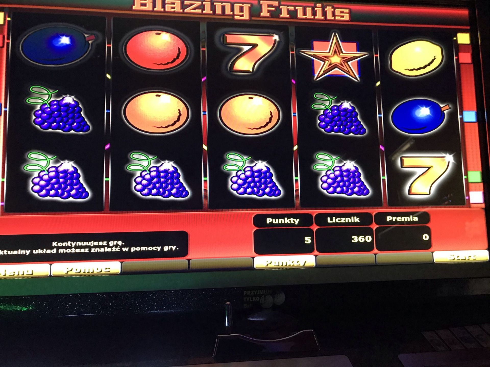 Jednoręki bandyta raczej nie daje szans na wygraną.