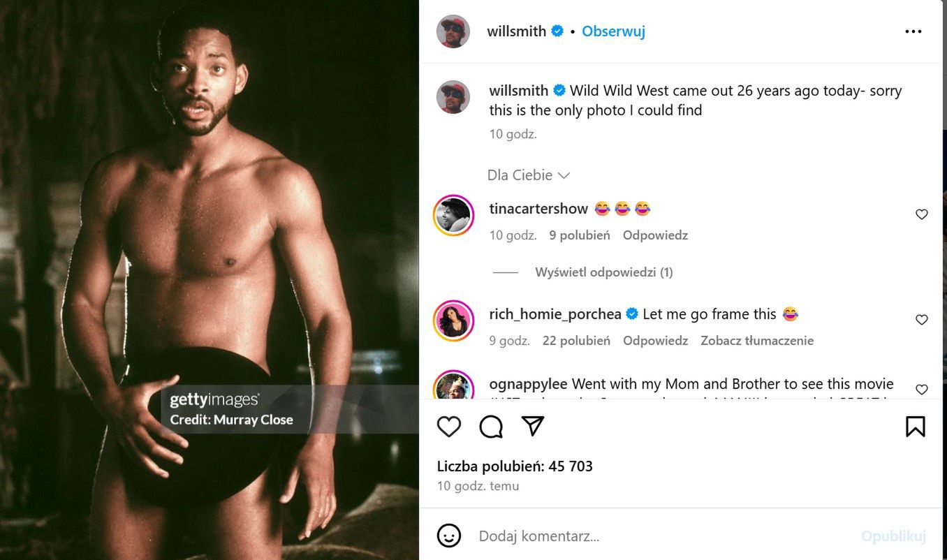 Will Smith w filmie "Bardzo dziki Zachód"