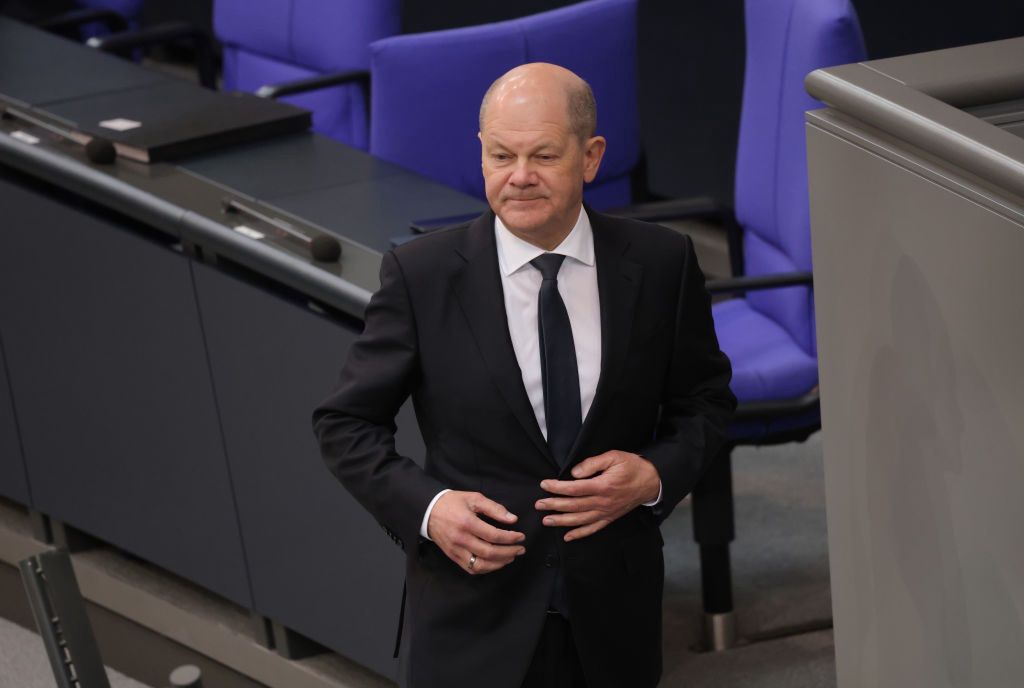 Olaf Scholz's headache. Germany may have a problem with defence spending as part of NATO.