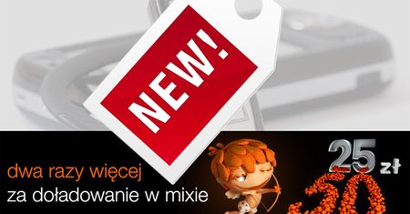 Prezent na Twój Dzień w Orange na kartę i dwa razy więcej w mixie