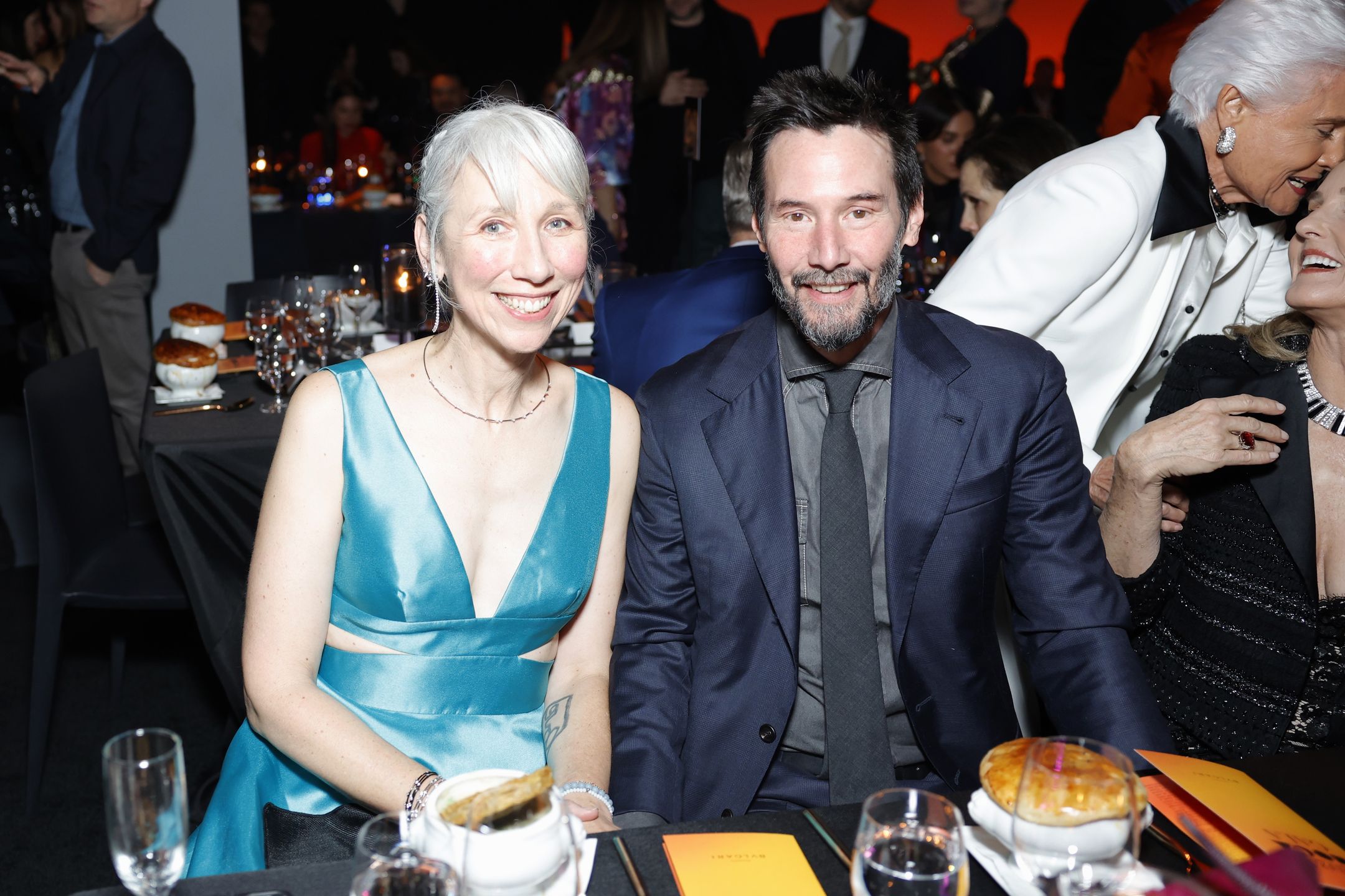 Keanu Reeves i Alexandra Grant