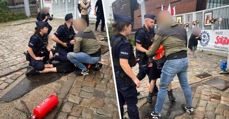 Zniszczyli bramę stoczni. Tak tłumaczy się Ostatnie Pokolenie