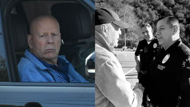 Bruce Willis pokazał się publicznie. Nagrano, jak chorujący na demencję aktor rozmawia z policjantami