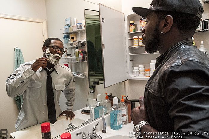 Prawdziwa osobowość wojskowych w lustrzanych odbiciach 5