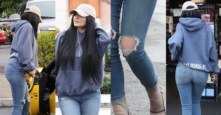 Kylie Jenner pojechała na zakupy żółtym Ferrari (ZDJĘCIA)