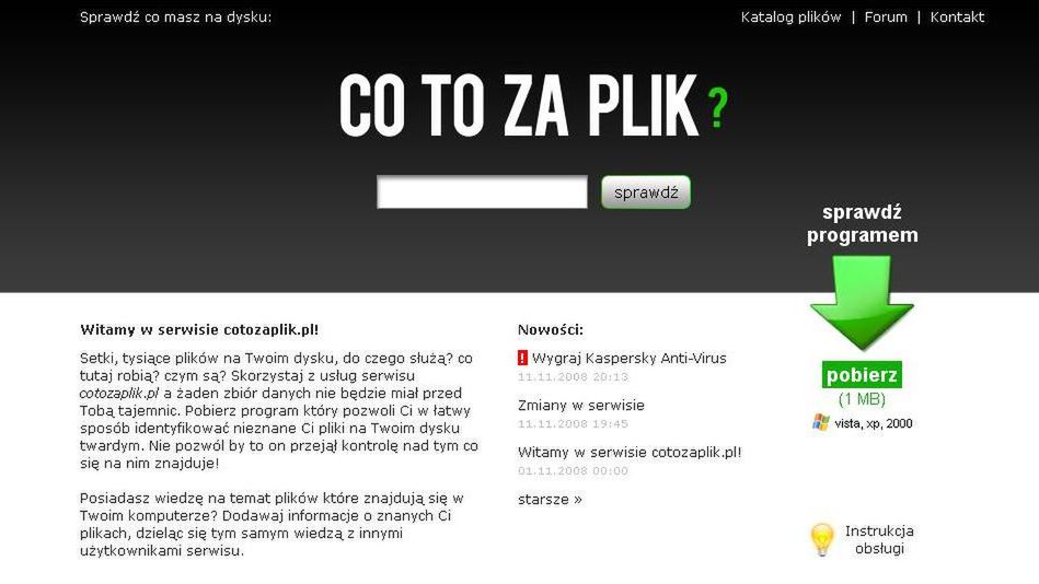 Zidentyfikuj swoje pliki 1