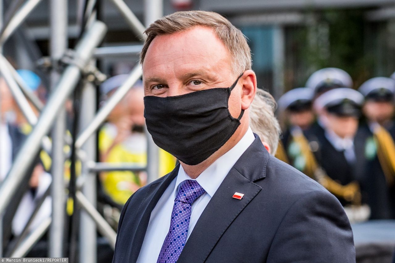 Prezydent  Andrzej  Duda był na kwarantannie od 24 października