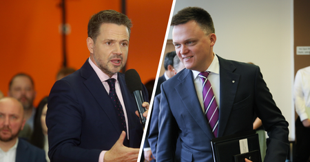 "Trzaskowski się nie nadaje". Polityk 2025 tłumaczy słowa Hołowni