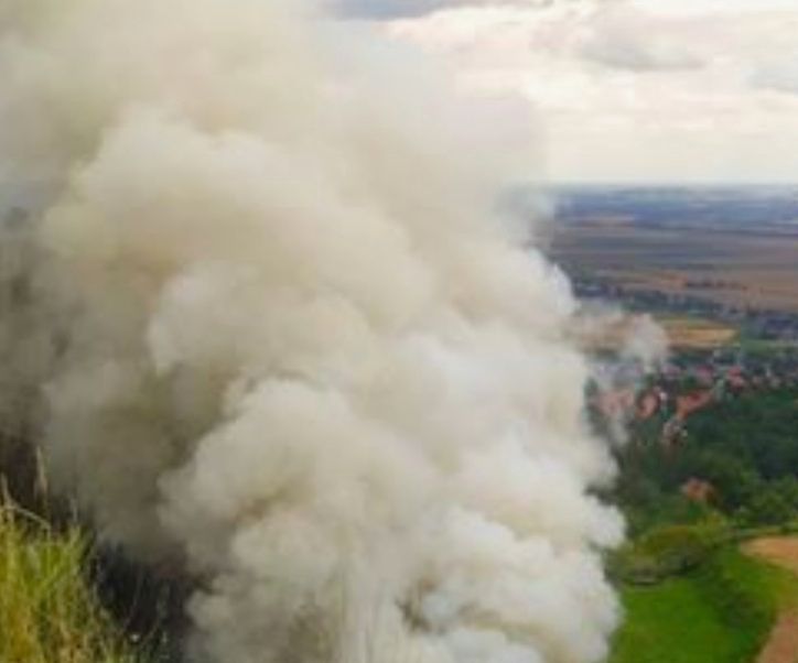 Dolny Śląsk. Pożar w Srebrnej Górze