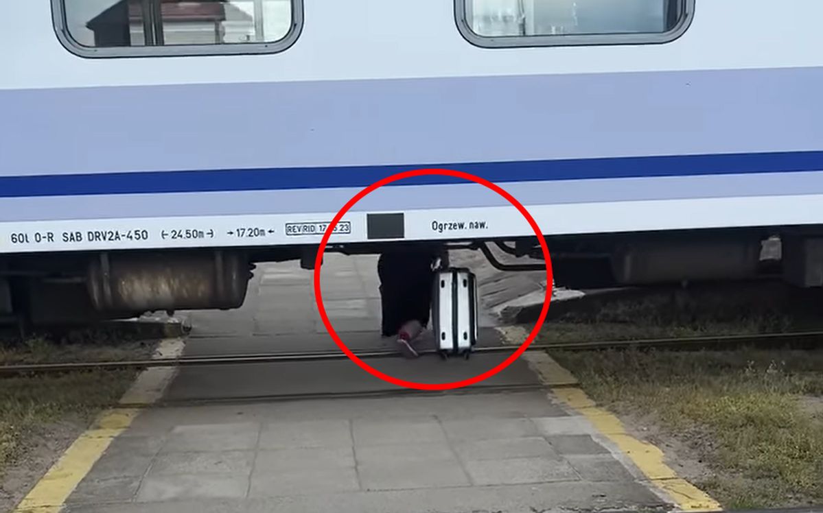 Przerażające wideo z polskiego dworca. "Czasami rozumu brak"