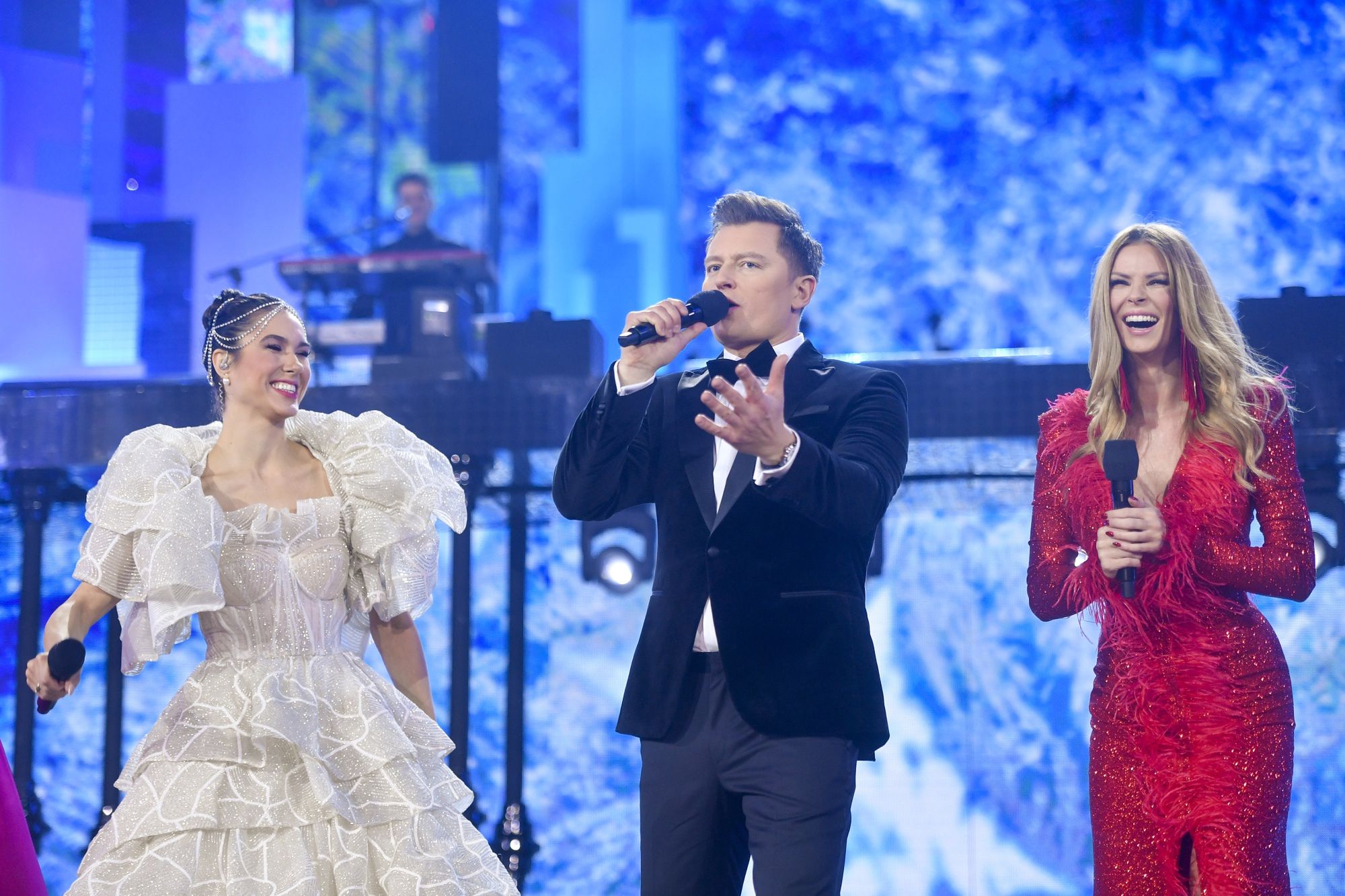 Ida Nowakowska, Rafał Brzozowski i Małgorzata Tomaszewska