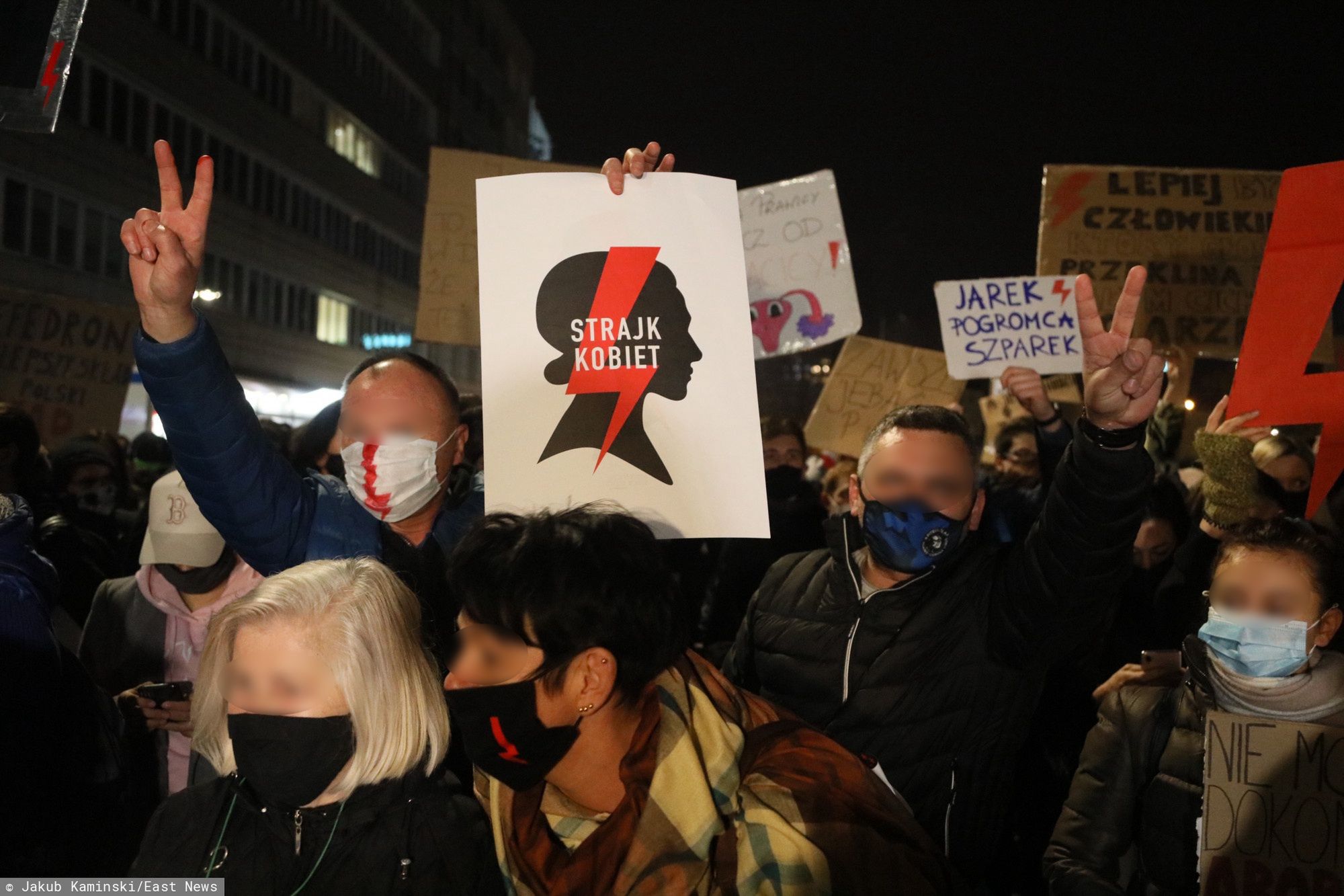 Trwa Strajk Kobiet po decyzji TK ws. aborcji