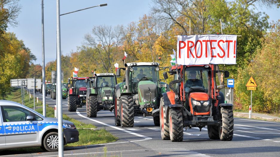Protest rolników trwa w całym kraju