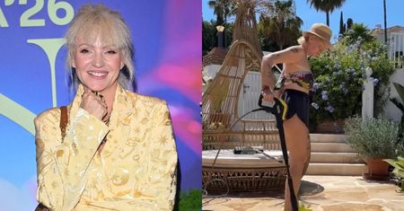 Dorota Szelągowska walczy z brudem na tarasie swojej hiszpańskiej willi. Imponujący? (FOTO)