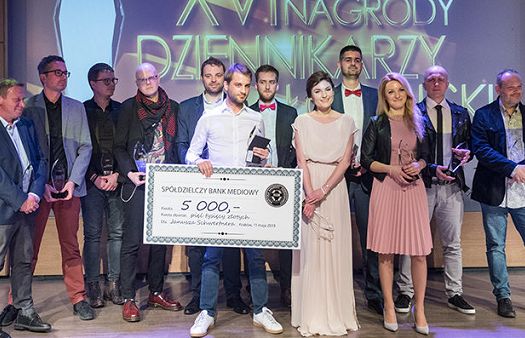 Nagrody Dziennikarzy Małopolski: Grand Prix dla Janusza Schwertnera, nagrody dla reporterów Onetu i TVN