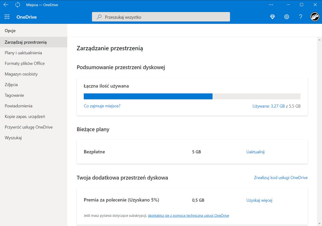 OneDrive PWA