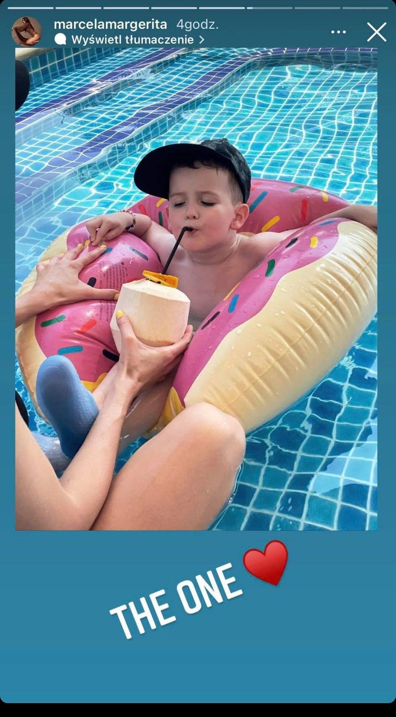 Marcela Leszczak na wakacjach w Dubaju