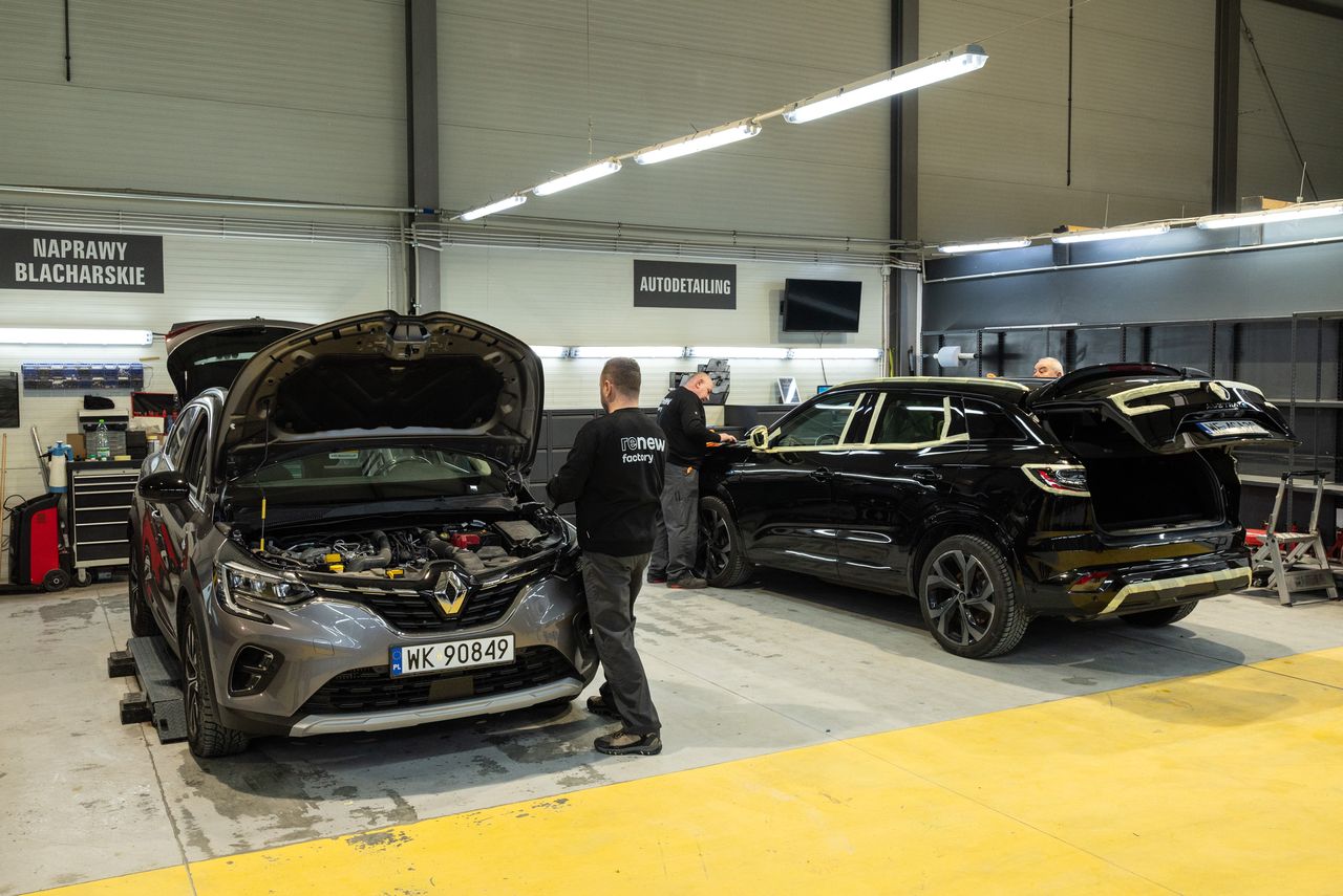 Renault chce przedłużyć żywot używanych aut. To pierwszy taki zakład w Polsce