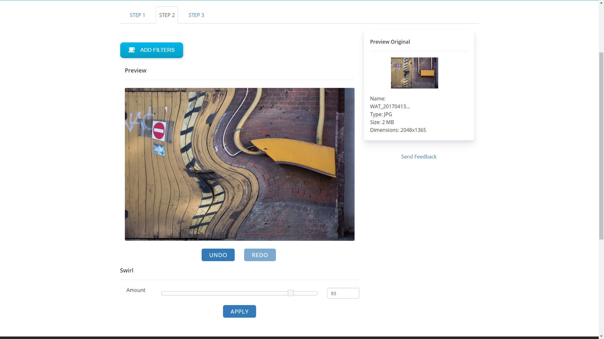 BatchPhoto Espresso – wgraj zdjęcie i obrób je online 3