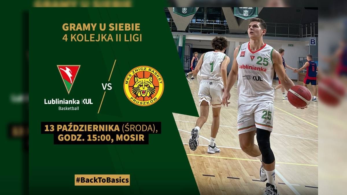 Lublinianka KUL Basketball vs Znicz Basket Pruszków