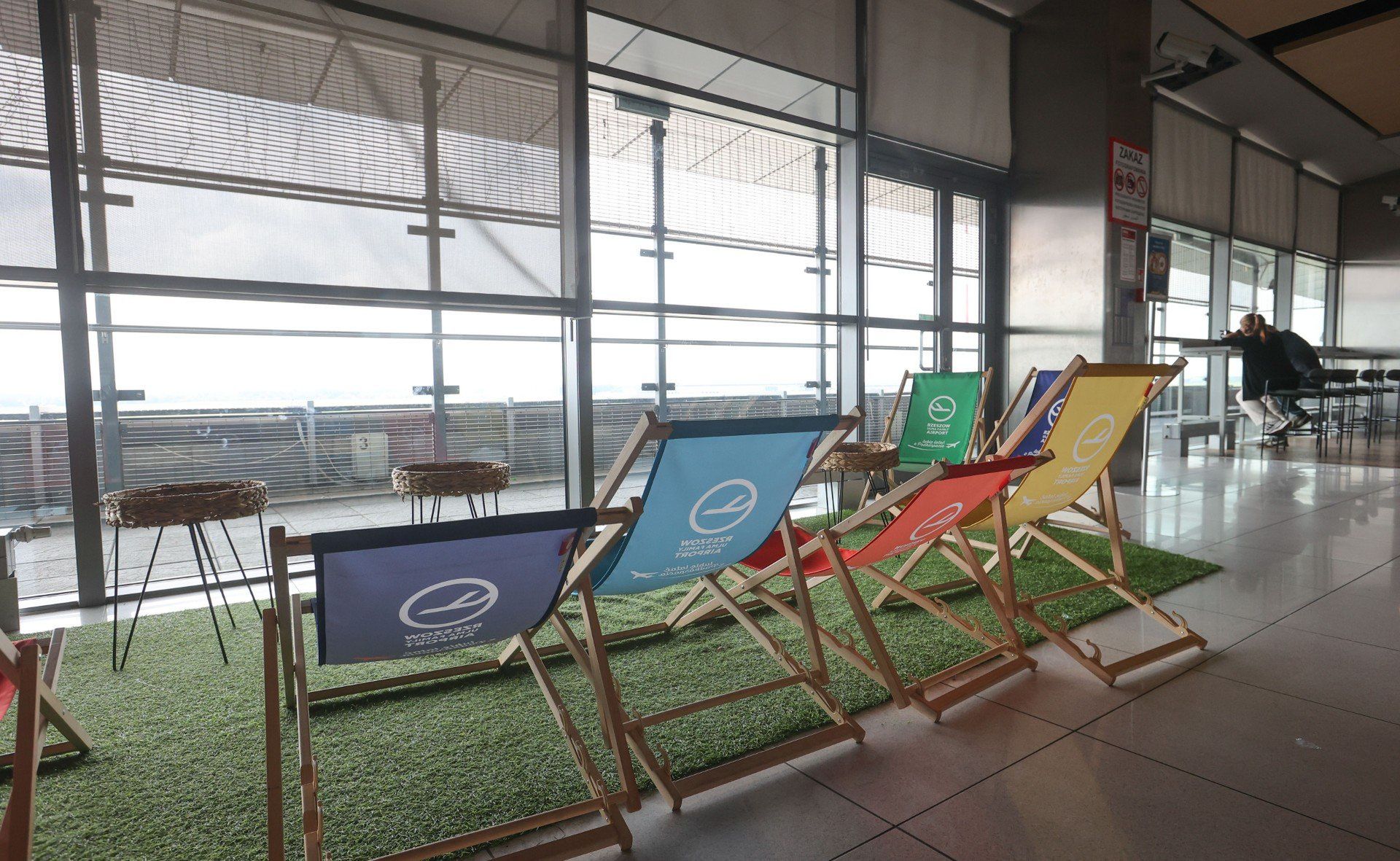 Taras widokowy na lotnisku Rzeszów Jasionka