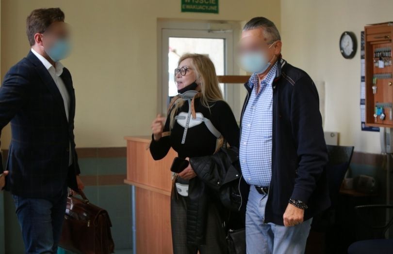 Sylwia Wysocka spotkała się z partnerem w prokuraturze