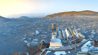 NASA pokazuje, jak wygląda dzień na Marsie. Panorama z łazika Curiosity