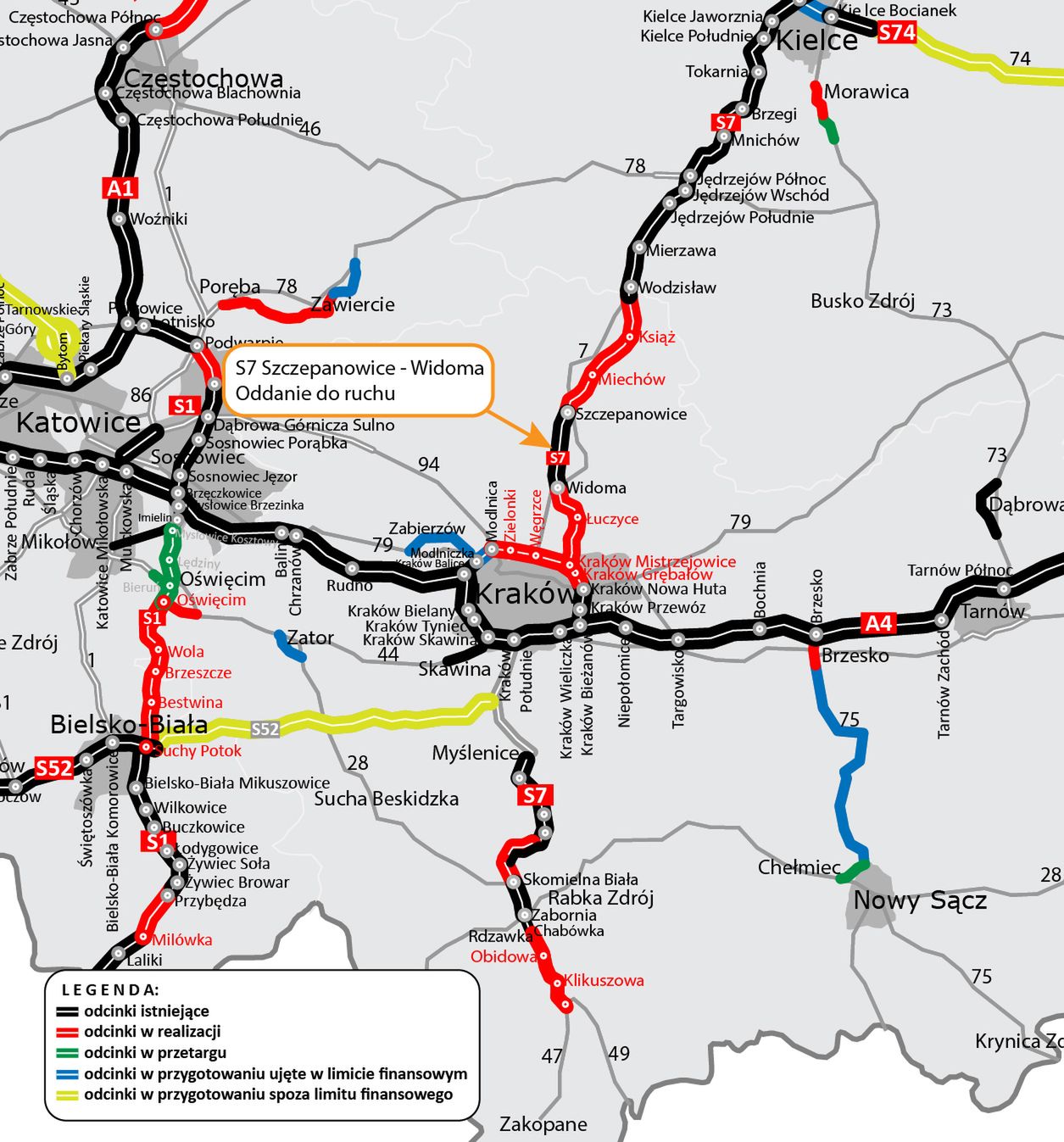 Mapa inwestycji