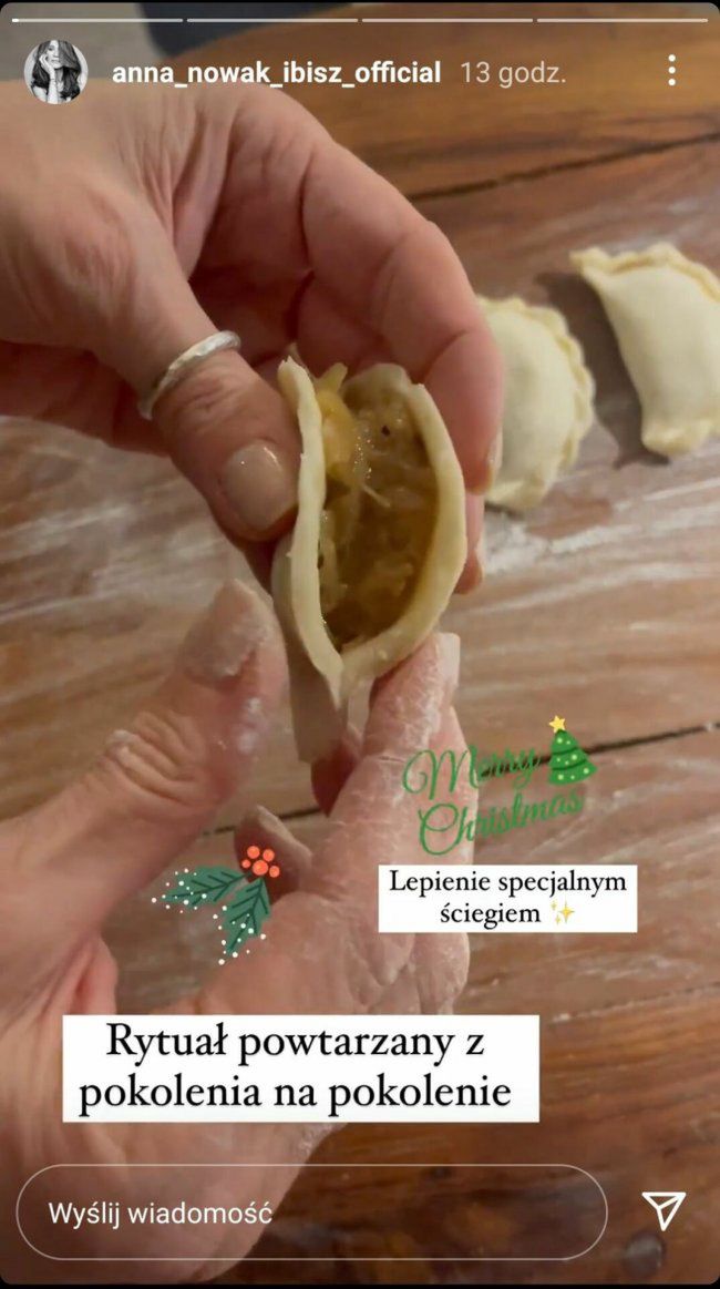 Screen z Instagrama Anny Ibisz-Nowak