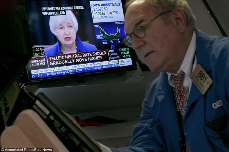 Oczy inwestorów zwrócone są na szefową Fed. Janet Yellen wieczorem ogłosi decyzję.