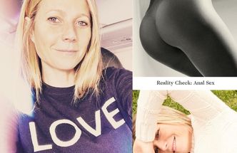 Gwyneth Paltrow o seksie analnym: "Jeśli was kręci, nie jesteście sami"