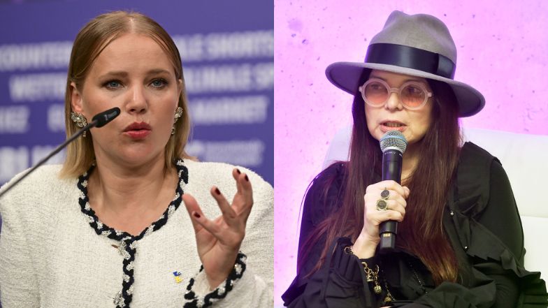 Joanna Kulig na Berlinale 2023. Stylizacja aktorki nie wszystkim przypadła do gustu