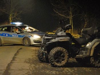 Trzebinia: Próbował uciec quadem przed policją. W trakcie pościgu uzbierał mandaty na 20 tysięcy złotych