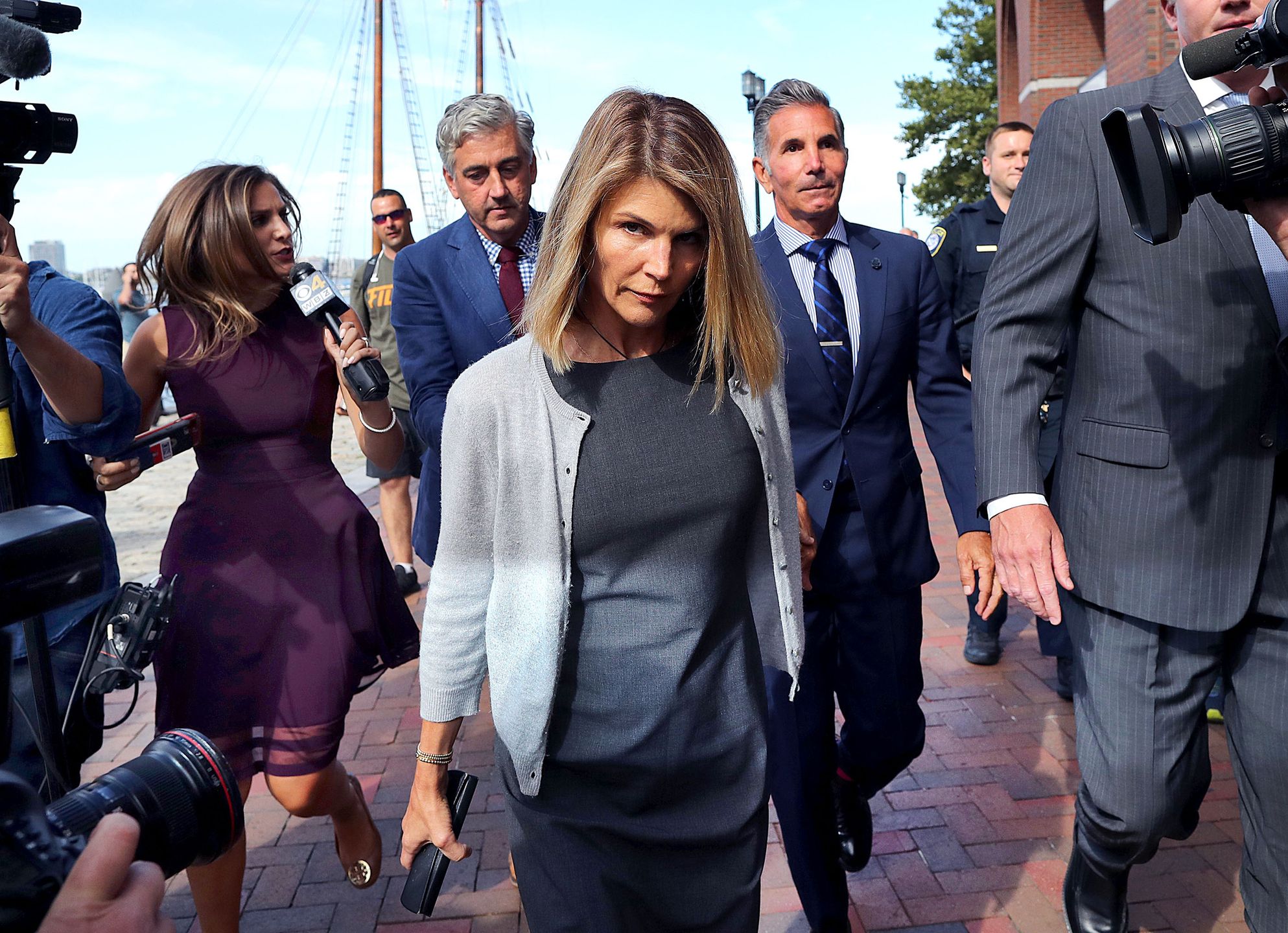 Lori Loughlin i Mossimo Giannulli przed sądem