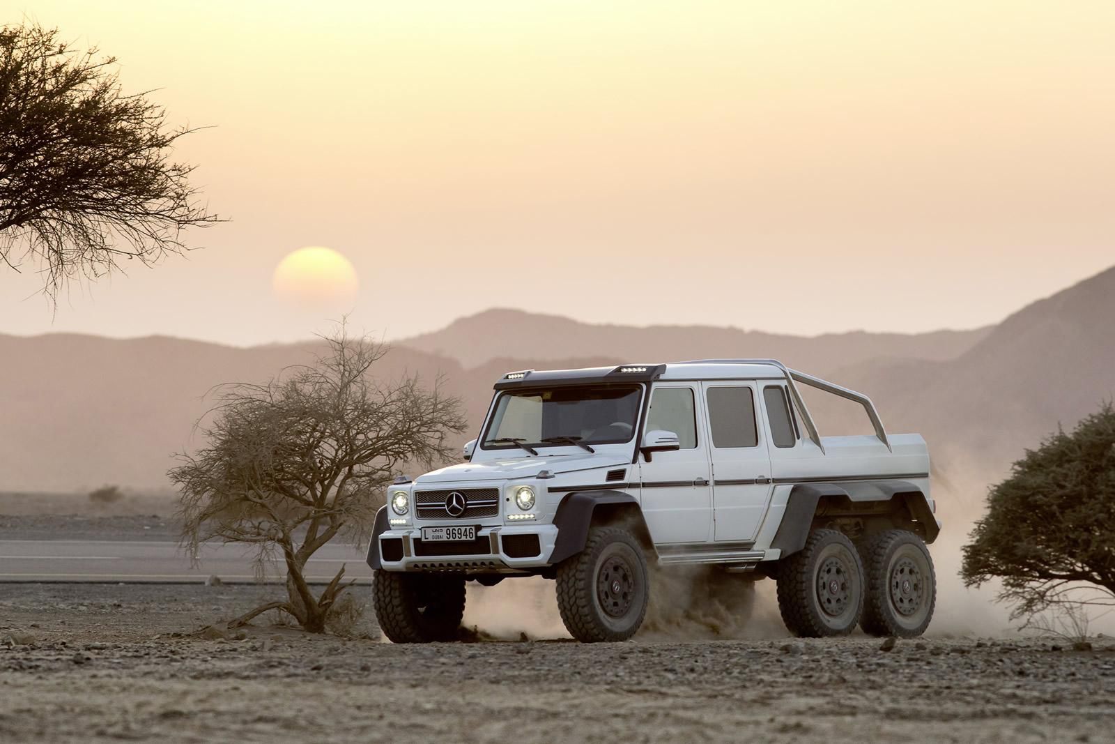 Mercedes-Benz G63 AMG 6x6 - terenowy potwór [galeria] 19