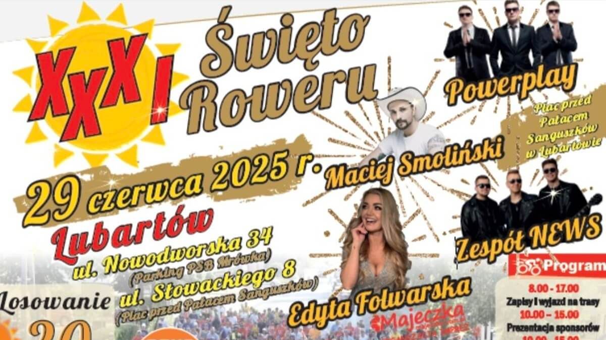 XXXI Święto Roweru w Lubartowie 2025