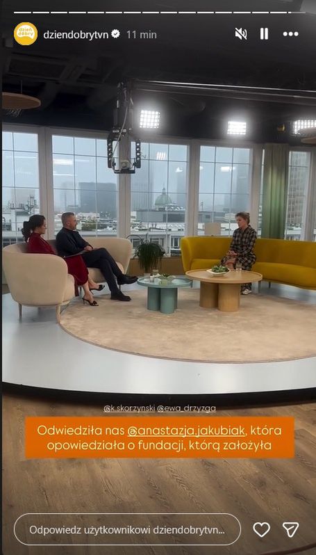 Anastazja Jakubiak gościła w "Dzień dobry TVN"