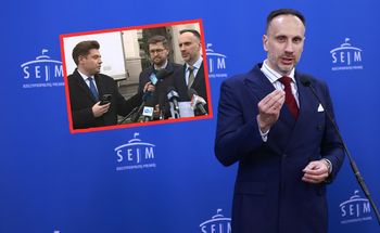 Awantura na konferencji Kowalskiego. Spięcie z dziennikarzem TVP