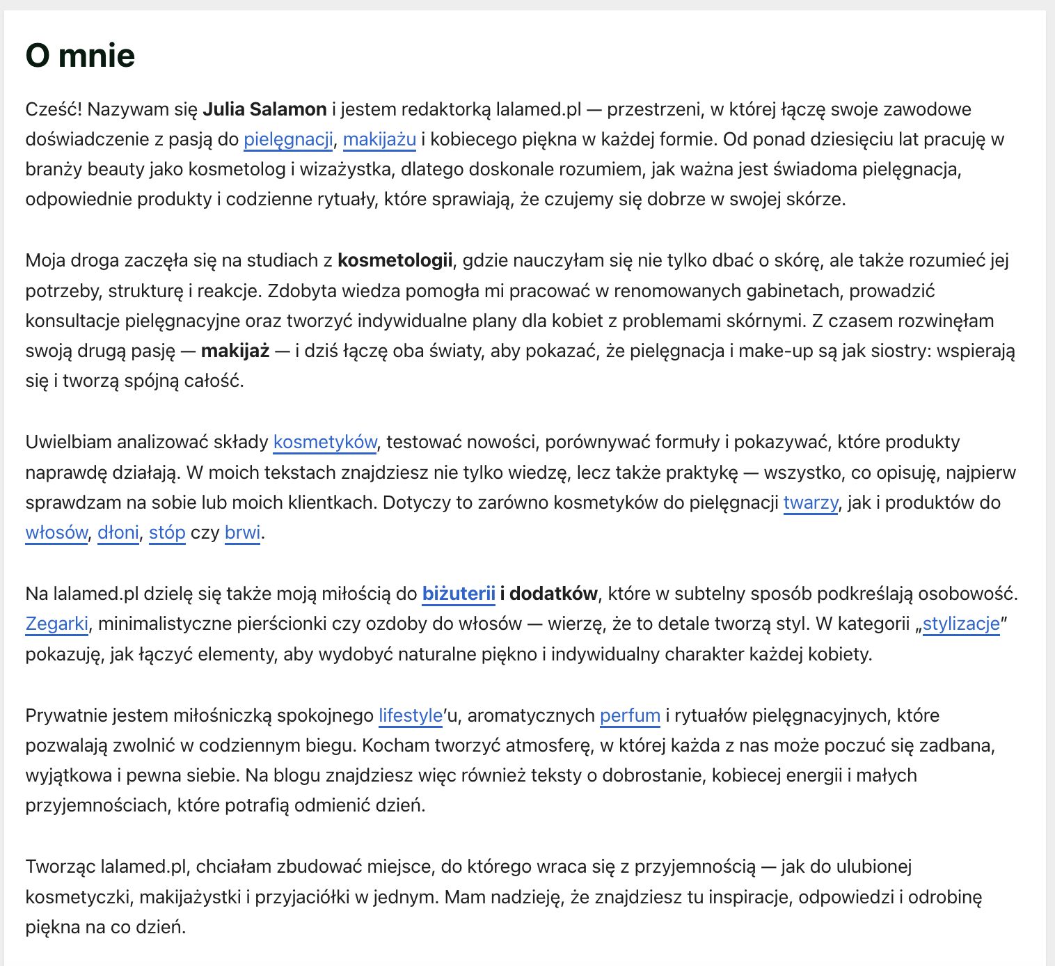 Screeny do biogramów na niektórych stronach.