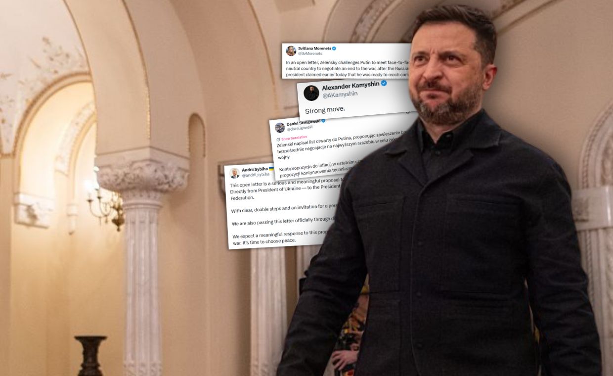 Zełenski do Putina