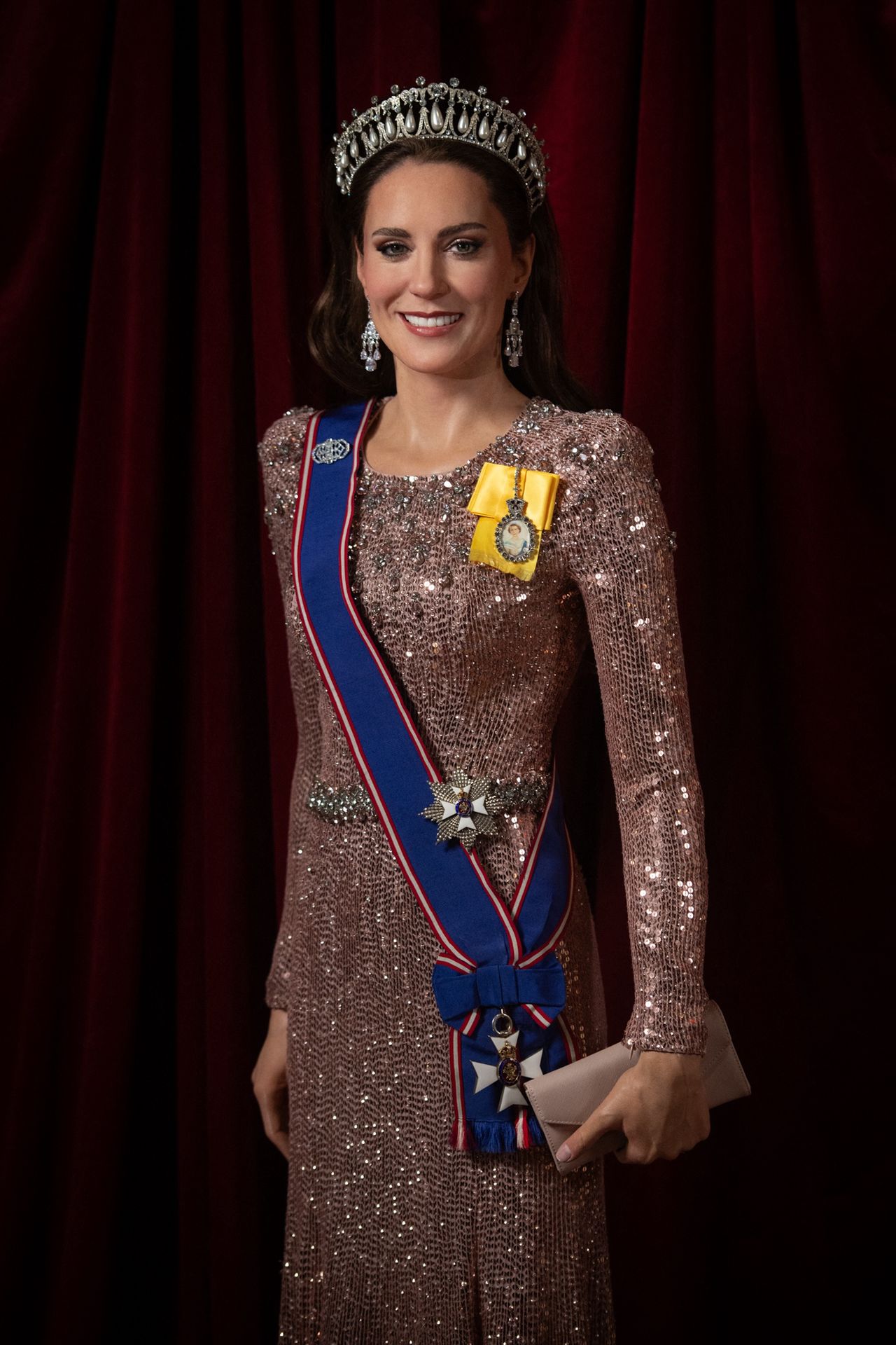Wax figures of royals