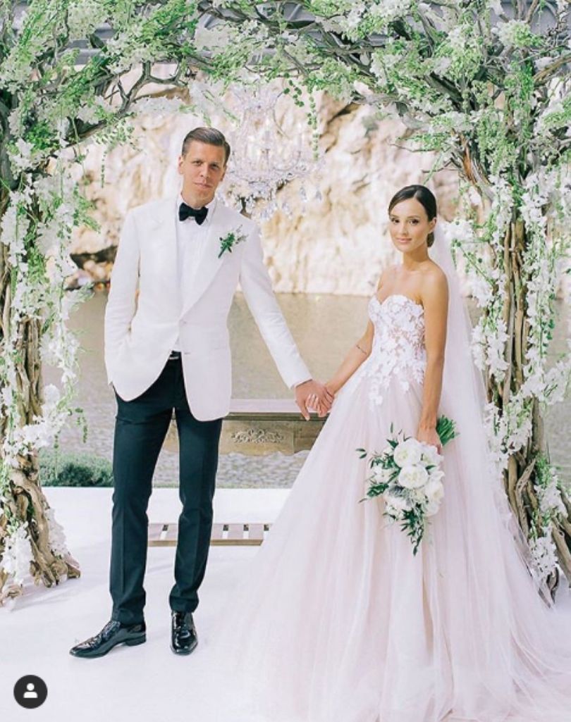 Wojciech Szczęsny świętuje 31. urodziny Mariny Łuczenko