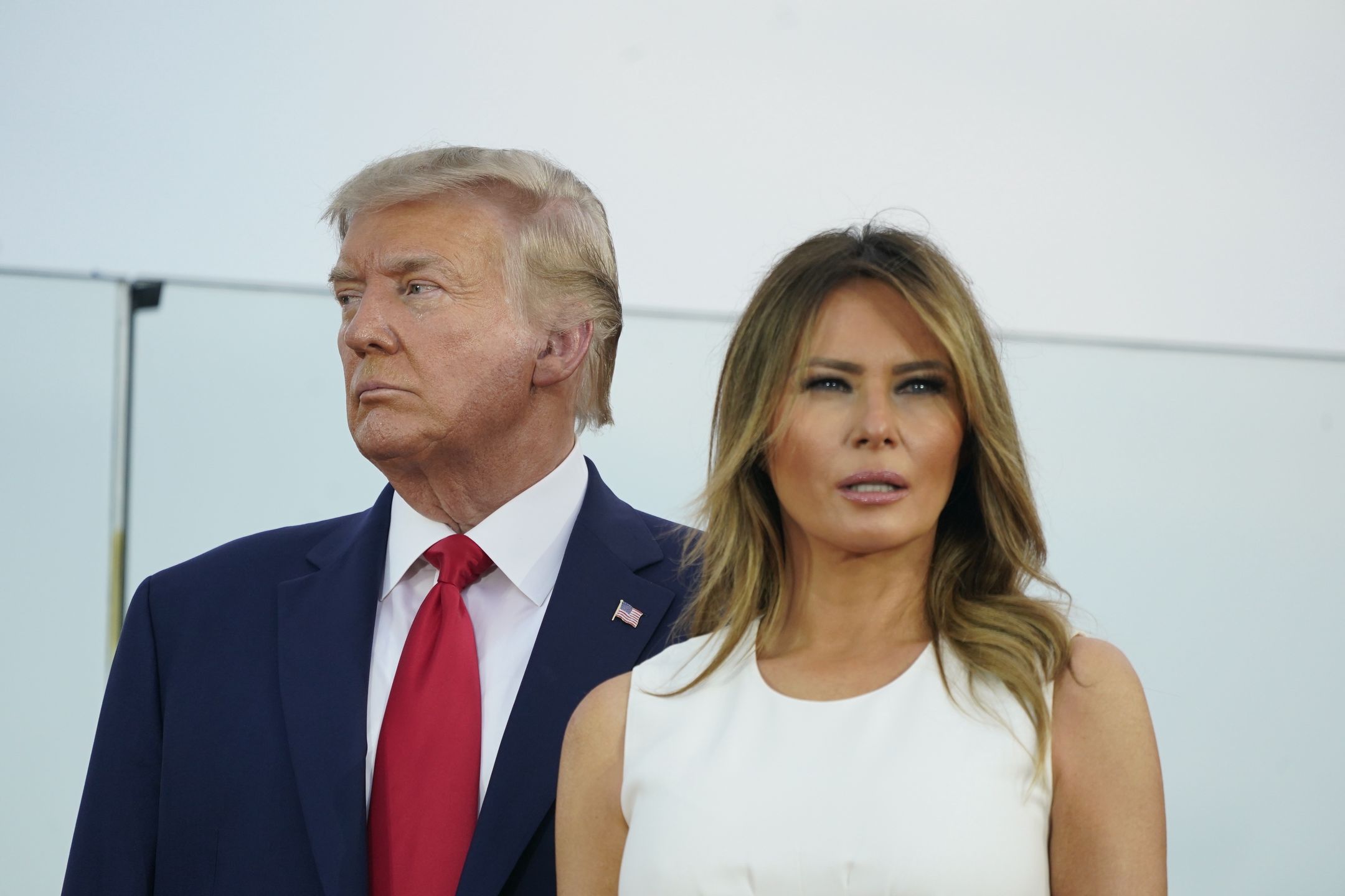 Melania Trump podejrzewana o korzystanie z sobowtórów