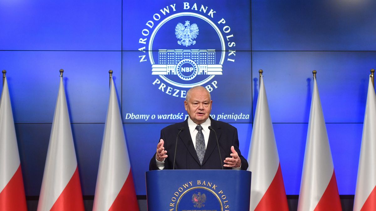 Prezes NBP Adam Glapiński