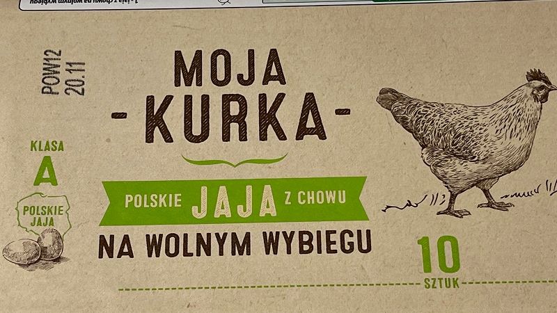 Jajka "Moja Kurka" wycofane z Biedronki