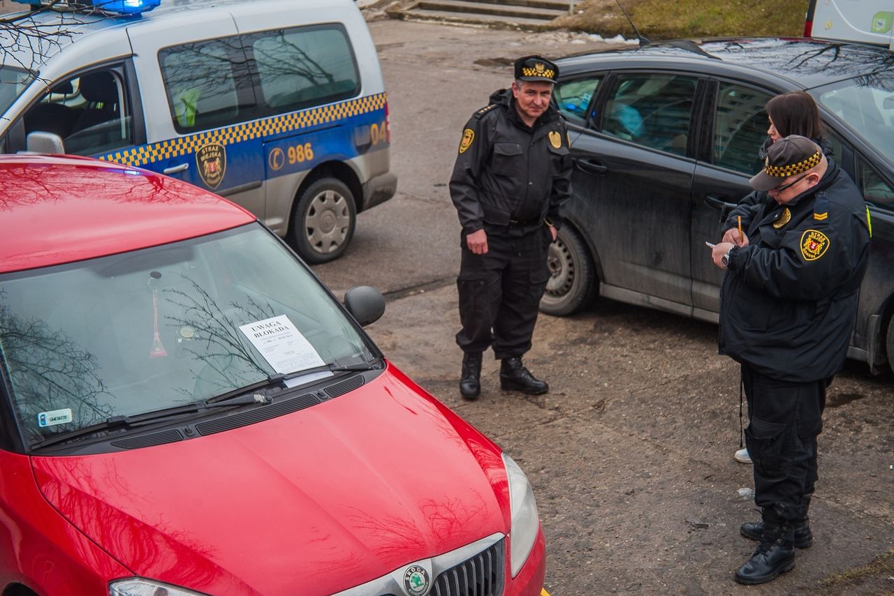 Mandaty za parkowanie. Wszystkie mieszczą się w przedziale od 100 do 300 zł